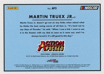 2020 Donruss - Action Packed Holographic #AP2 Martin Truex Jr. Back
