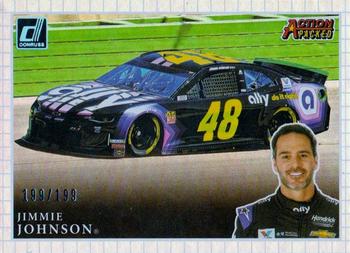 2020 Donruss - Action Packed Holographic #AP6 Jimmie Johnson Front