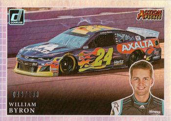 2020 Donruss - Action Packed Holographic #AP7 William Byron Front