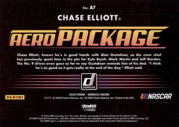 2020 Donruss - Aero Package #A7 Chase Elliott Back