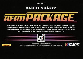 2020 Donruss - Aero Package #A12 Daniel Suarez Back