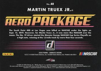 2020 Donruss - Aero Package Checkers #A8 Martin Truex Jr. Back
