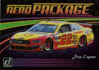 2020 Donruss - Aero Package Checkers #A10 Joey Logano Front