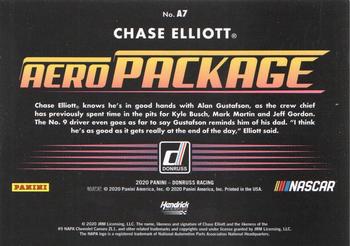 2020 Donruss - Aero Package Holographic #A7 Chase Elliott Back