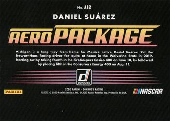 2020 Donruss - Aero Package Xplosion #A12 Daniel Suarez Back