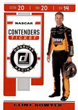 2020 Donruss - Contenders Ticket #C15 Clint Bowyer Front