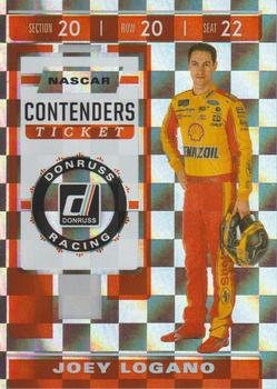 2020 Donruss - Contenders Ticket Checkers #C3 Joey Logano Front