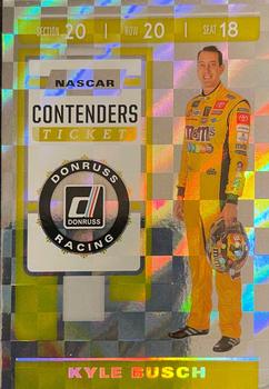 2020 Donruss - Contenders Ticket Checkers #C4 Kyle Busch Front