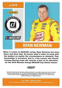 2020 Donruss - Contenders Ticket Cracked Ice #C13 Ryan Newman Back