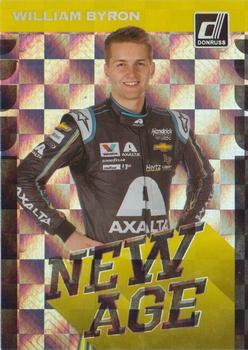 2020 Donruss - New Age Checkers #NA1 William Byron Front
