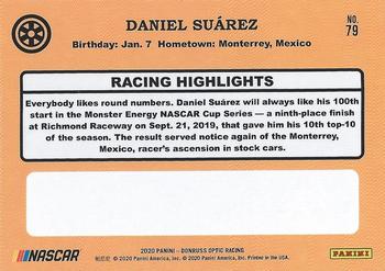 2020 Donruss - Optic #79 Daniel Suarez Back