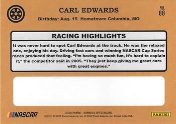 2020 Donruss - Optic #88 Carl Edwards Back