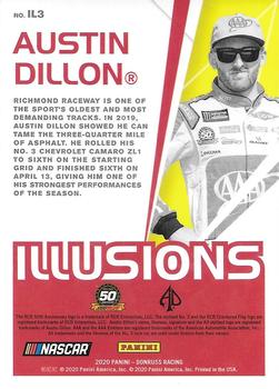 2020 Donruss - Optic Illusions #IL3 Austin Dillon Back