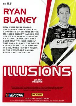 2020 Donruss - Optic Illusions #IL5 Ryan Blaney Back