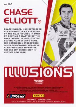 2020 Donruss - Optic Illusions #IL6 Chase Elliott Back