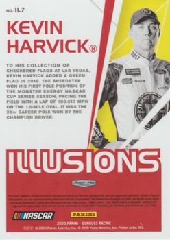 2020 Donruss - Optic Illusions #IL7 Kevin Harvick Back