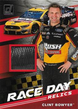 2020 Donruss - Race Day Relics #RD-BO Clint Bowyer Front