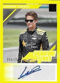 2020 Donruss - Signature Series Red #SS-LC Landon Cassill Front
