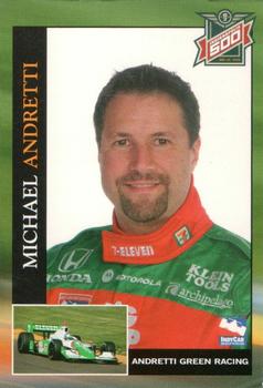 2003 Indianapolis 500 #NNO Michael Andretti Front