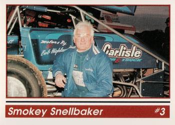 1993 Art's Collectibles Silver Spring Speedway Super Sportsman Series I #3 Smokey Snellbaker Front