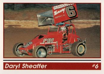 1993 Art's Collectibles Silver Spring Speedway Super Sportsman Series I #6 Daryl Sheaffer Front
