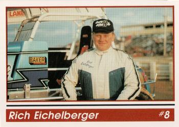 1993 Art's Collectibles Silver Spring Speedway Super Sportsman Series I #8 Rich Eichelberger Front
