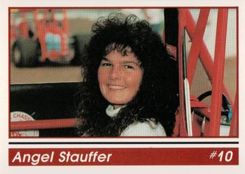 1993 Art's Collectibles Silver Spring Speedway Super Sportsman Series I #10 Angel Stauffer Front