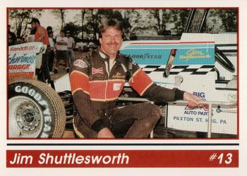 1993 Art's Collectibles Silver Spring Speedway Super Sportsman Series I #13 Jim Shuttlesworth Front