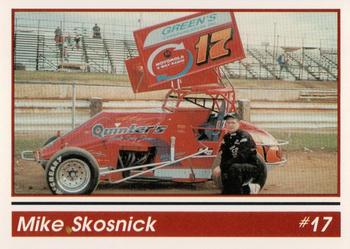 1993 Art's Collectibles Silver Spring Speedway Super Sportsman Series I #17 Mike Skosnick Front