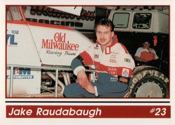 1993 Art's Collectibles Silver Spring Speedway Super Sportsman Series I #23 Jake Raudabaugh Front