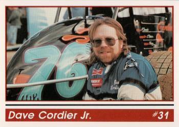 1993 Art's Collectibles Silver Spring Speedway Super Sportsman Series I #31 Dave Cardier Jr. Front