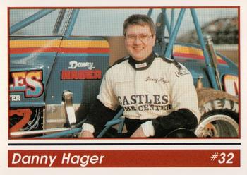 1993 Art's Collectibles Silver Spring Speedway Super Sportsman Series I #32 Danny Hager Front