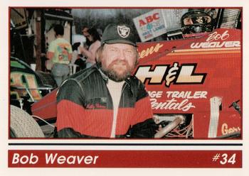 1993 Art's Collectibles Silver Spring Speedway Super Sportsman Series I #34 Bob Weaver Front