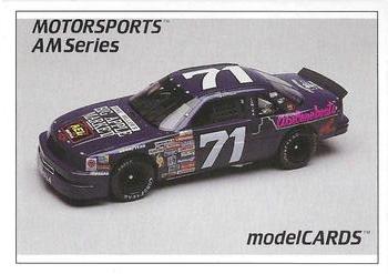 1992 Motorsports Modelcards Blue Ridge Decals #5 B Dave Marcis Front