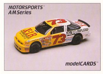 1992 Motorsports Modelcards Blue Ridge Decals #6 B Phil Barkdoll Front