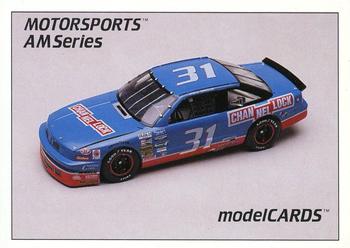 1992 Motorsports Modelcards Blue Ridge Decals #16 B Steve Grissom Front
