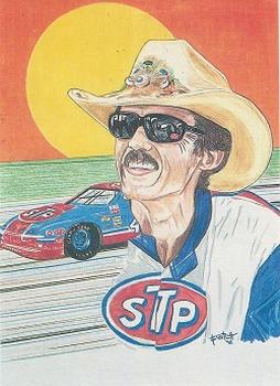 1992 Sports Art Images Promos (unlicensed) #1 Richard Petty Front