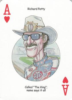 2005 Hero Decks American Racing Heroes Playing Cards #A♥ Richard Petty Front