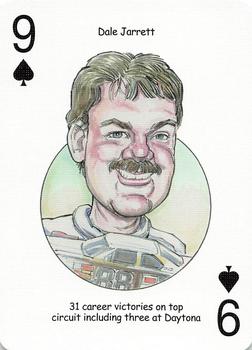 2005 Hero Decks American Racing Heroes Playing Cards #9♠ Dale Jarrett Front
