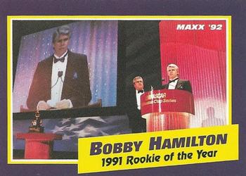 1992 Maxx Bobby Hamilton #16 Bobby Hamilton Front