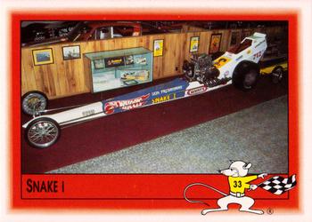 1991 Racing Legends Don Garlits' Museum of Drag Racing #33 Snake I Front