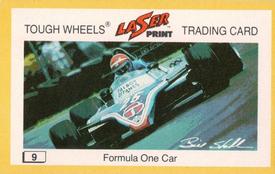 1982 Laser Print Tough Wheels  #9 Formula One Car Front