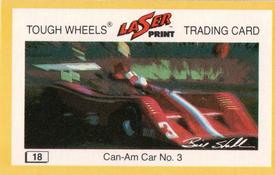 1982 Laser Print Tough Wheels  #18 Can-Am Car No. 3 Front