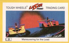 1982 Laser Print Tough Wheels  #21 Maneuvering for the Lead Front