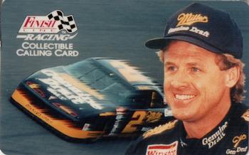 1993 Finish Line Racing Collectible Calling Cards #NNO Rusty Wallace Front