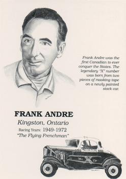 1992 Traks Dirt Hall of Fame #1 Frank Andre Front