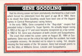 1993 Motorsports '93 Racing Legends #93-5 Gene Goodling Back
