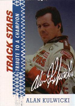 1993 Track Stars - Track Stars Silver Foil Test Run #NNO Alan Kulwicki Front