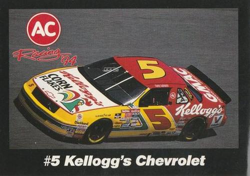 1994 AC Racing 94 Collectable AC Spark Plug/Race Card Sets #NNO Terry Labonte Front