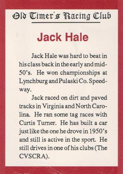1994 Old Timer's Racing Club #NNO Jack Hale Back